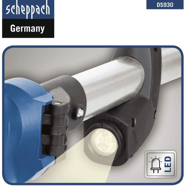 Scheppach DS930 - Levigatrice muro telescopica rotorbitale 