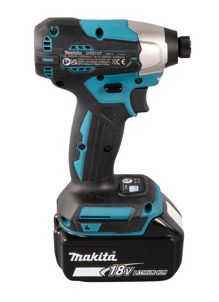Makita DLX2414JX4 - Trapano a percussione + Avvitatore a impulsi + 2 x 3Ah con 38 accessori