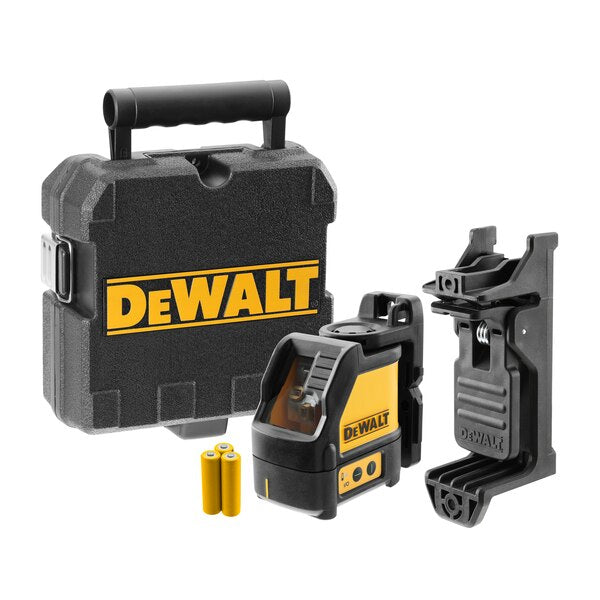 Dewalt Dewalt DW088CG-XJ - Tracciatore/livella laser a 3 linee autolivellante - raggio verde