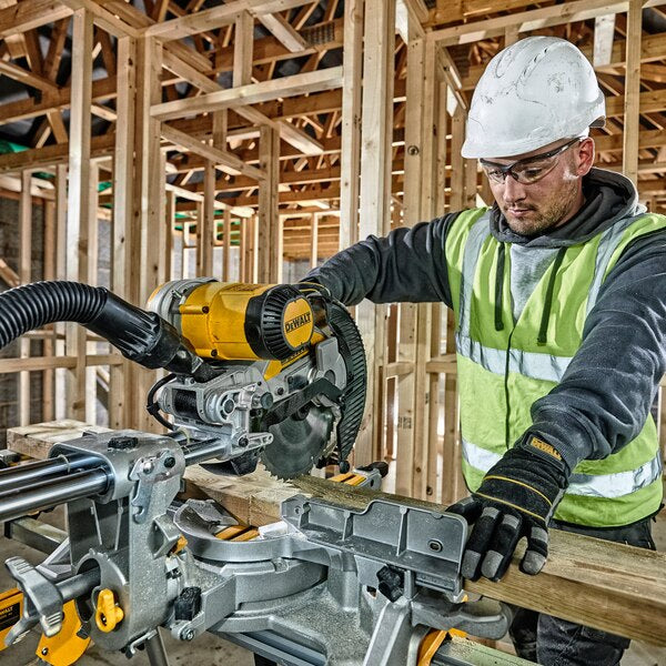 Dewalt DWS727-QS - Troncatrice radiale per legno, disco 250 mm