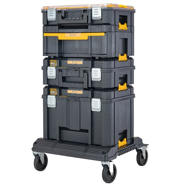 Dewalt DWST83412-1 - Sistema di valigette porta attrezzi con ruote, 4 cassette 