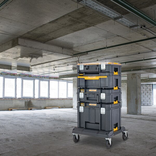 Dewalt DWST83412-1 - Sistema di valigette porta attrezzi con ruote, 4 cassette 