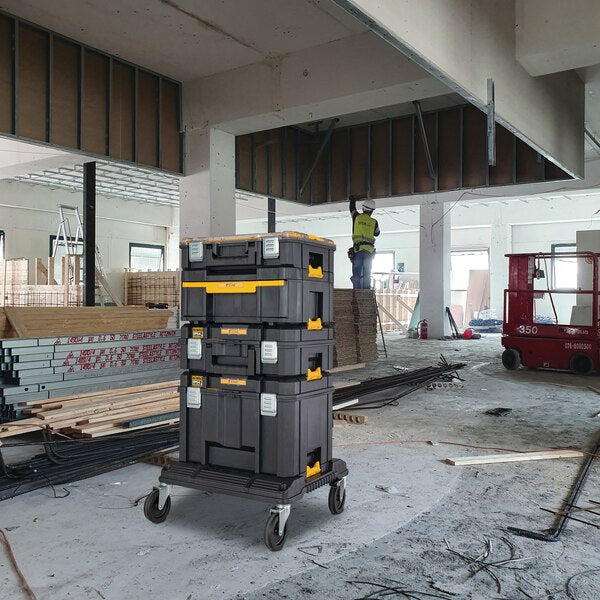 Dewalt DWST83412-1 - Sistema di valigette porta attrezzi con ruote, 4 cassette 