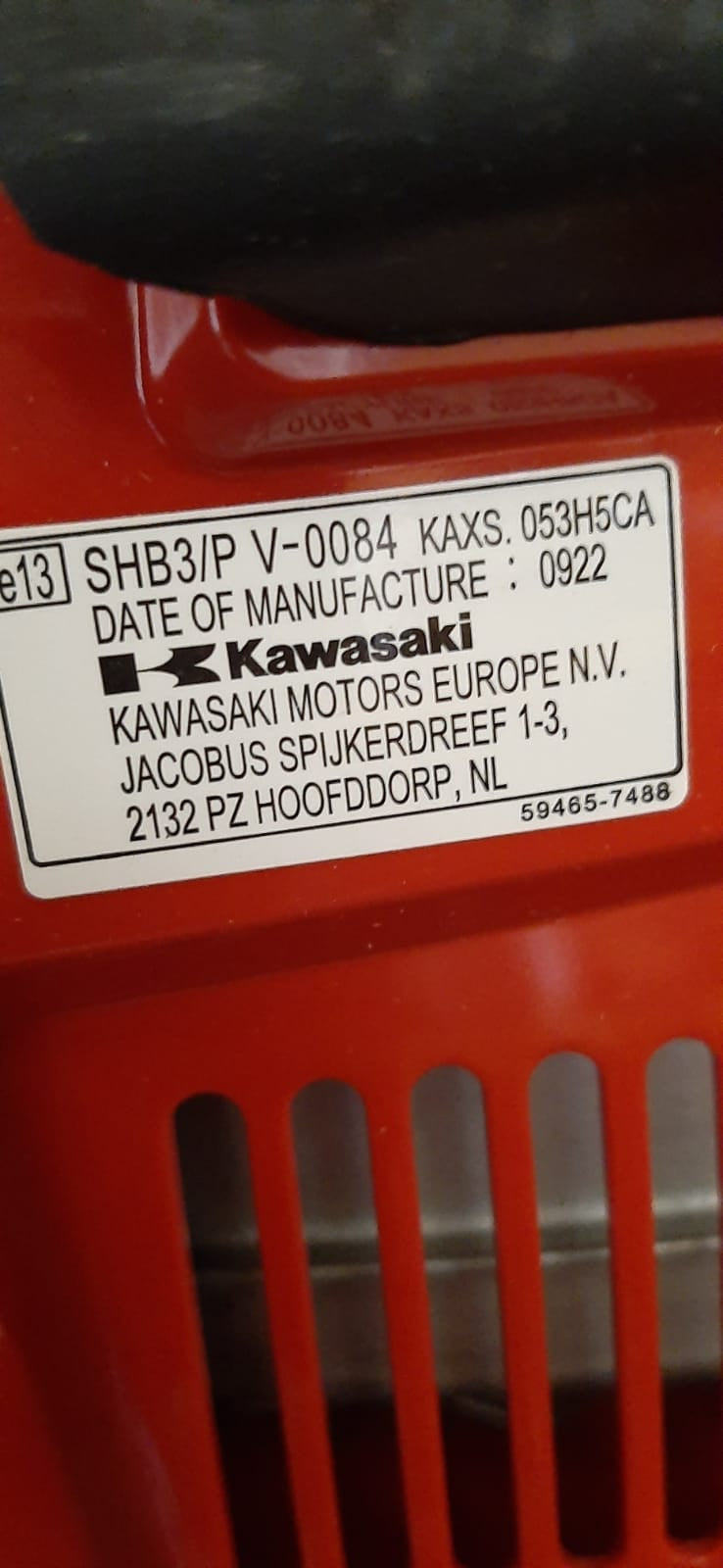 Decespugliatore motore KAWASAKI TJ 53 E impugnatura doppia