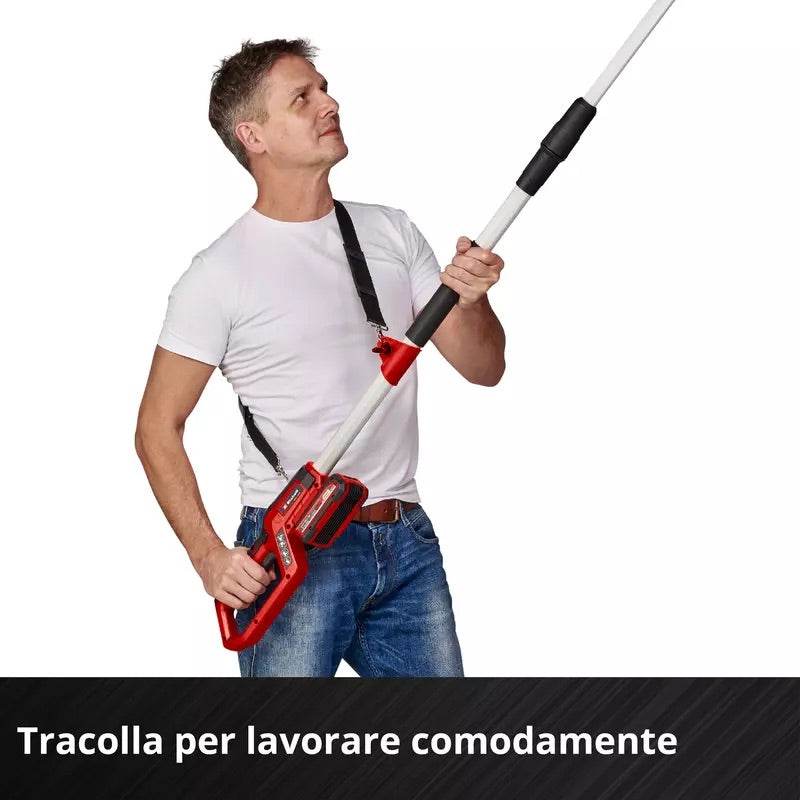 Einhell GC-LC 18/20 Li T-Solo - Svettatoio a batteria 18V solo corpo, lama 20cm