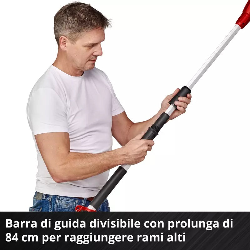 Einhell GC-LC 18/20 Li T-Solo - Svettatoio a batteria 18V solo corpo, lama 20cm