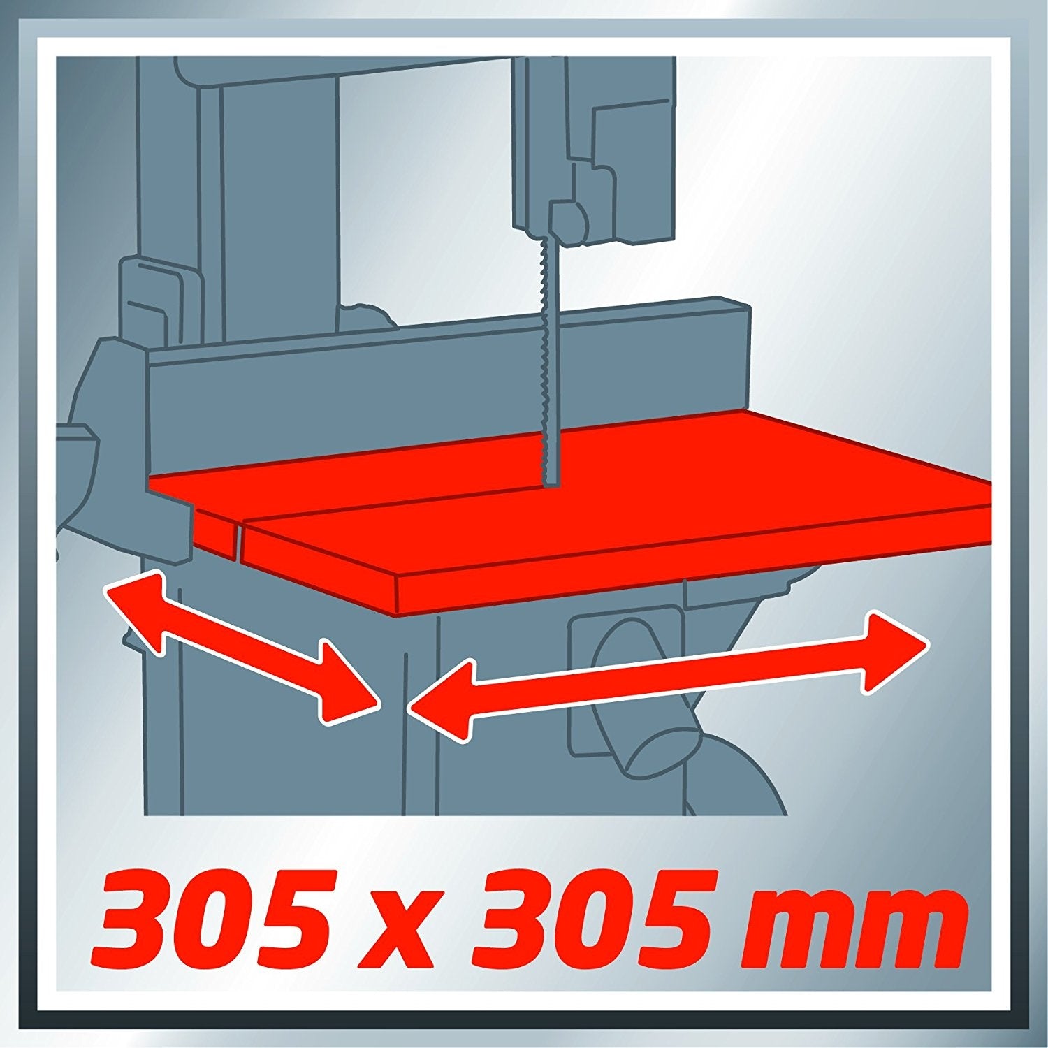 Sega a nastro verticale Einhell TC-SB 200/1 250W