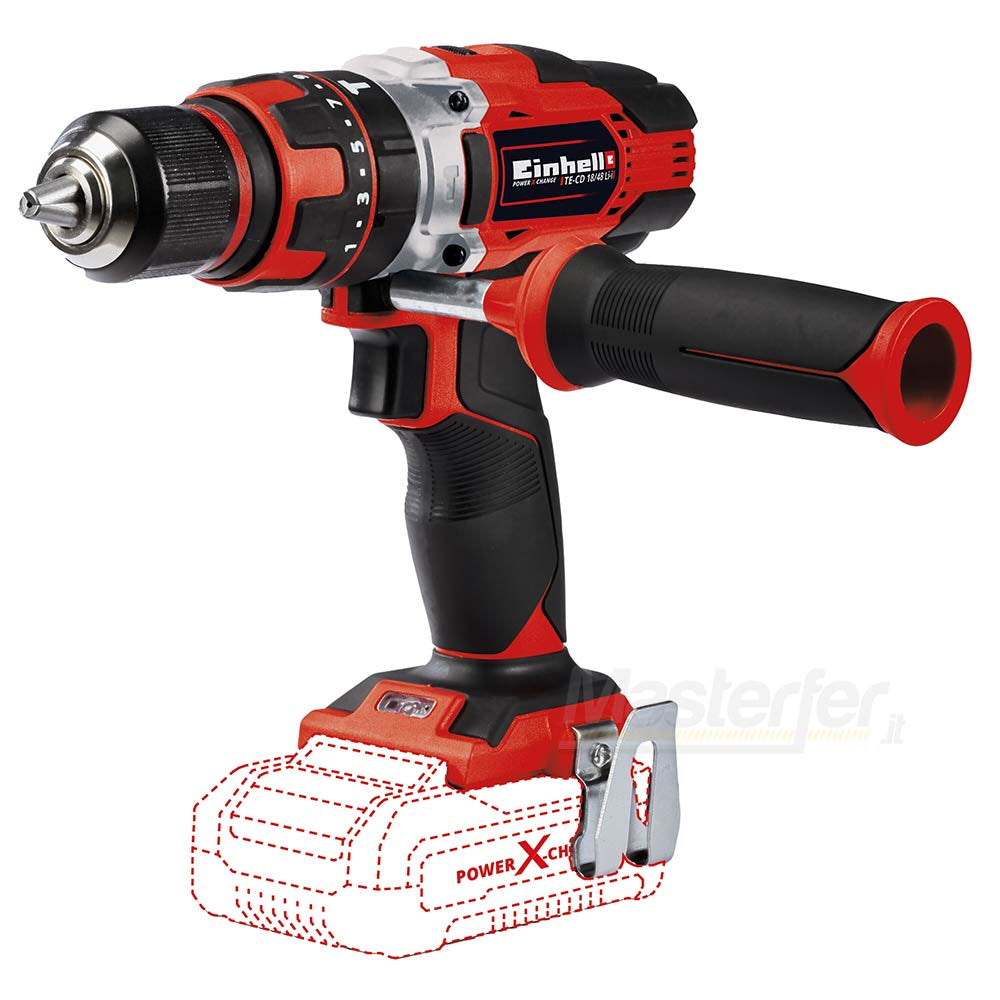 TRAPANO AVVITATORE A BATTERIA EINHELL TE-CD 18/48 CORPO MACCHINA