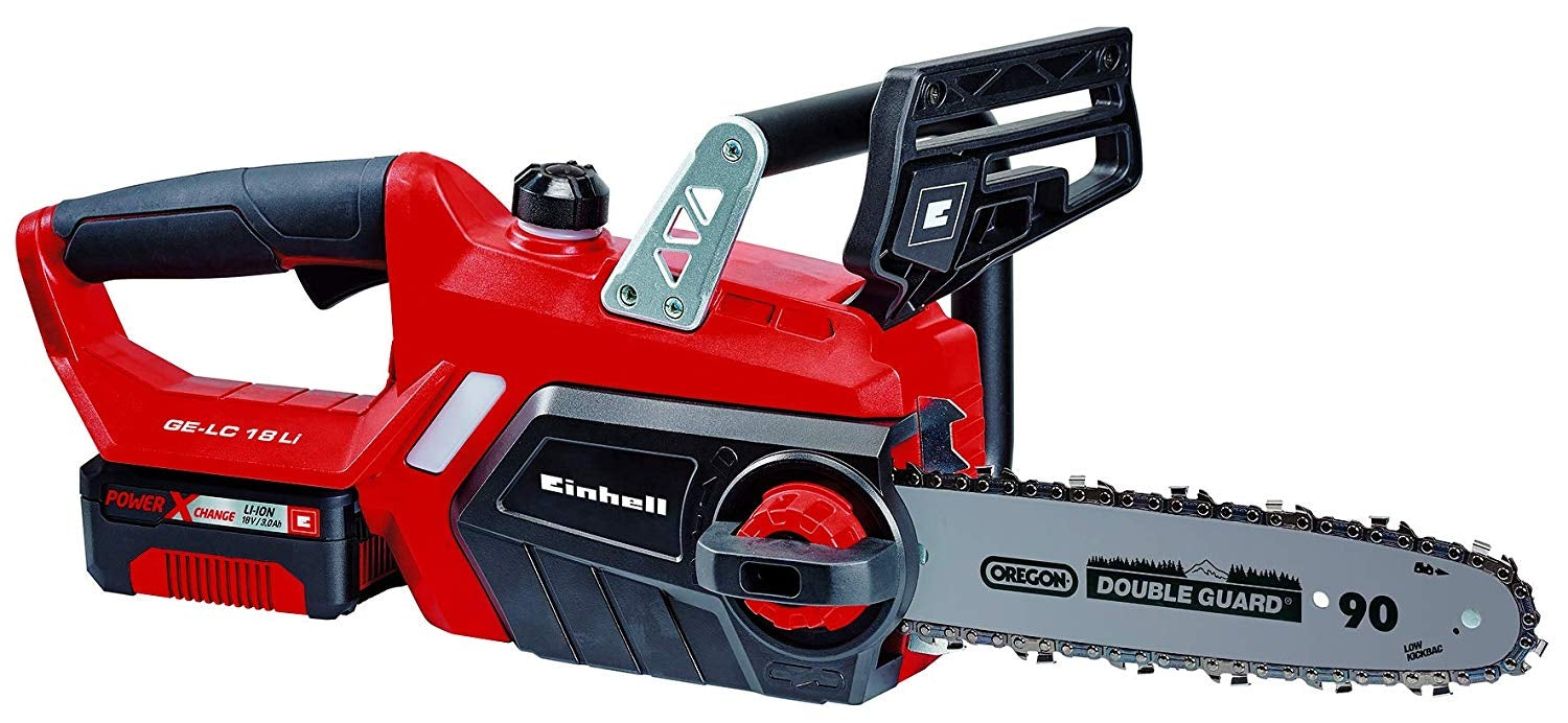 Elettrosega a batteria Einhell GE-LC 18 Li kit Sega elettrica motosega
