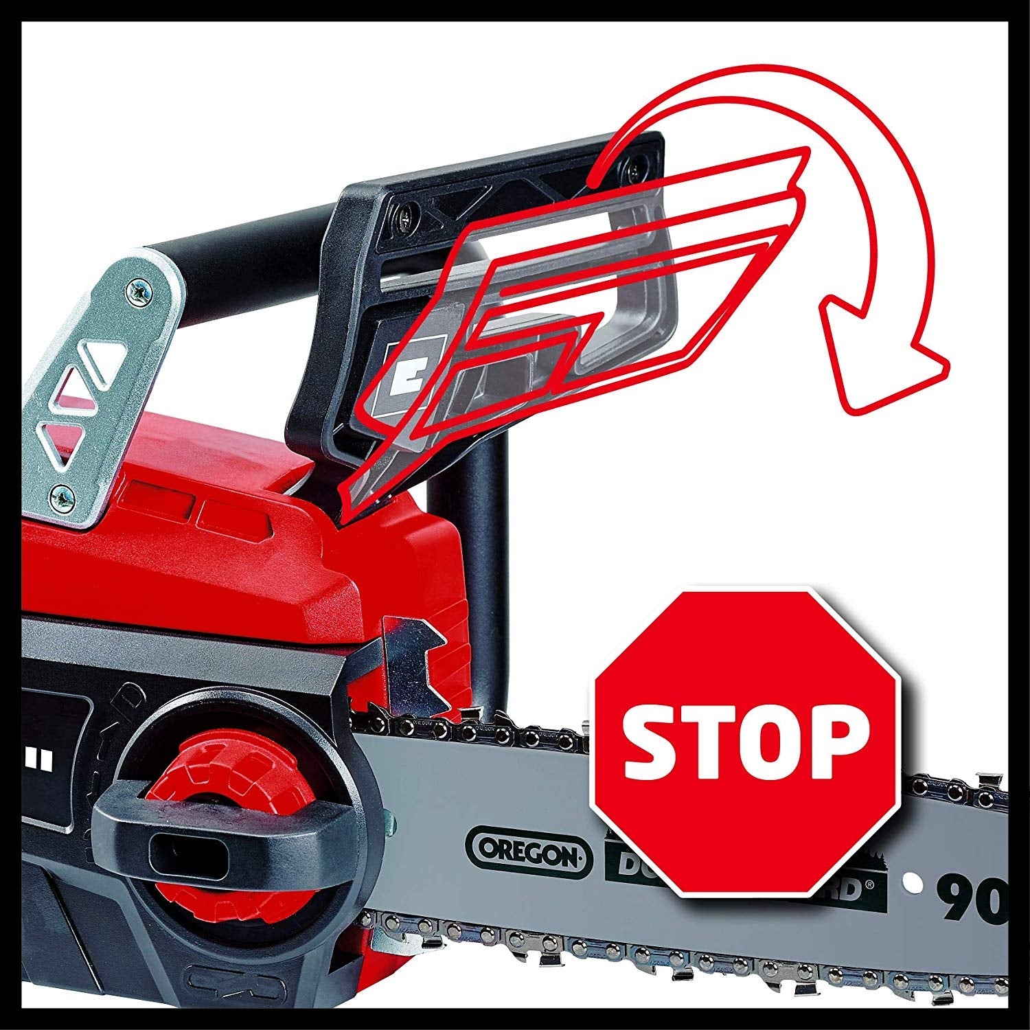 Elettrosega a batteria Einhell GE-LC 18 Li kit Sega elettrica motosega