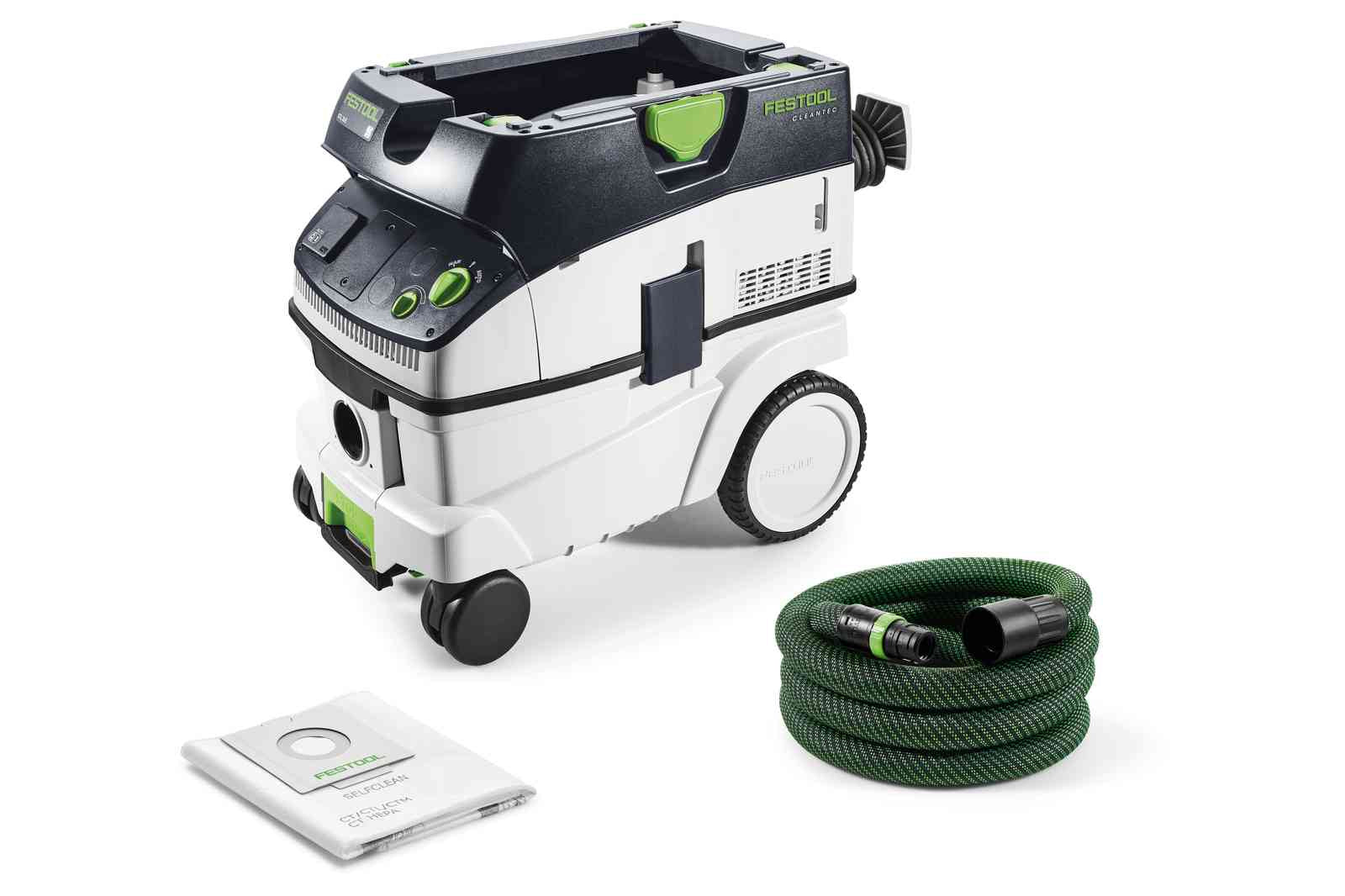 Festool CLEANTEC CTL 26 E - Aspiratore aspirapolvere professionale - 1200W - classe L