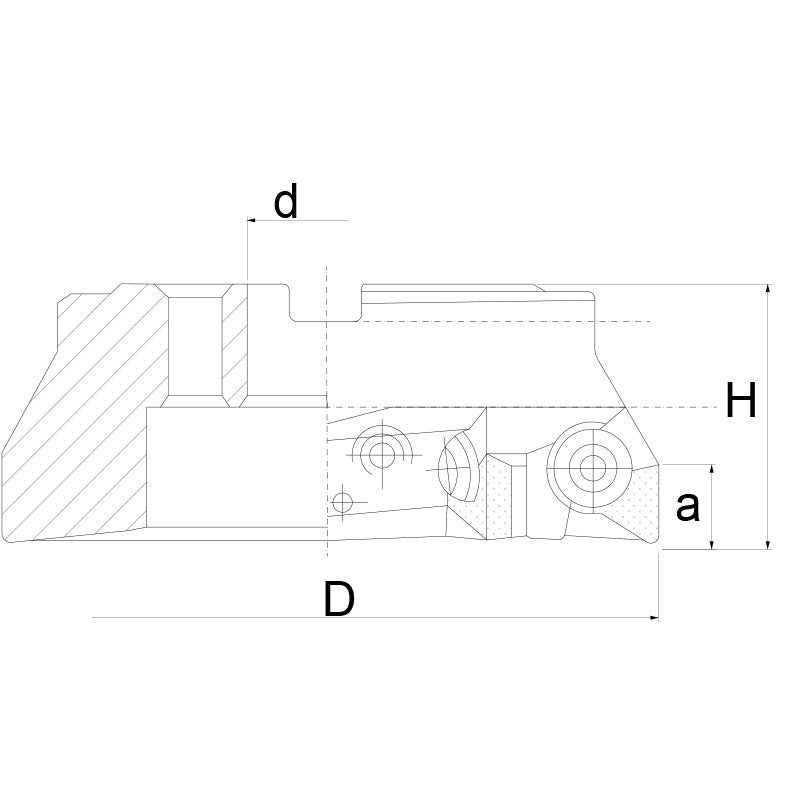 Fervi F256/040 - Fresa per spallamenti