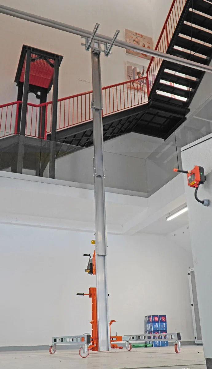 Faraone HWBIG3 - Sollevatore manuale 250kg, altezza 450cm