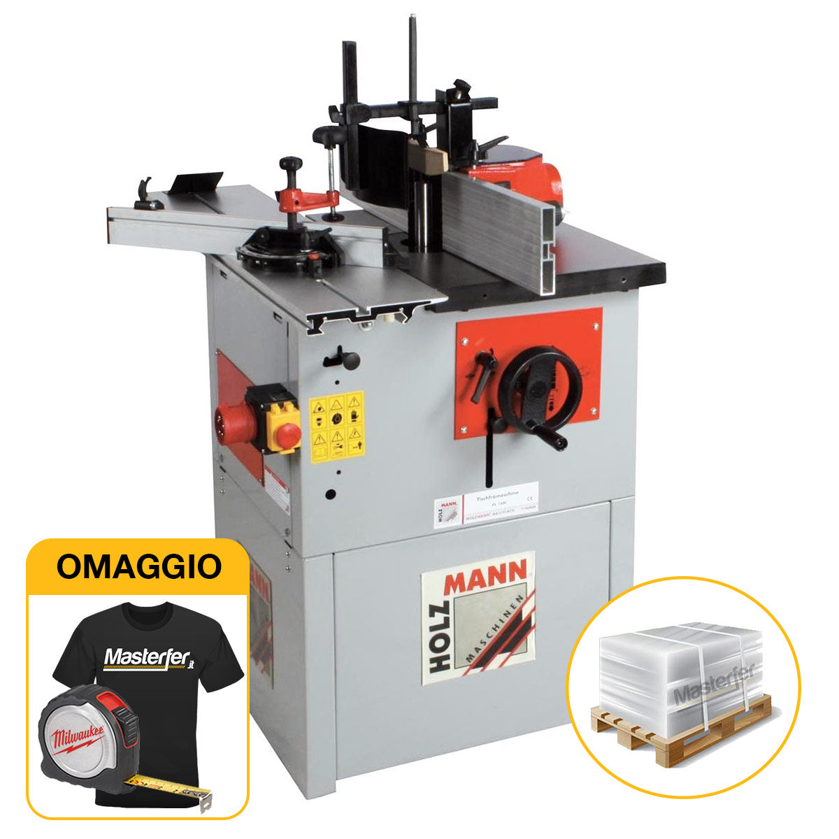 Holzmann FS 160L - Fresatrice, banco fresa