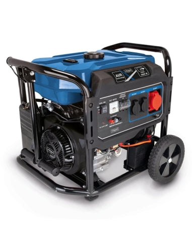 Scheppach SG7100X - Generatore di corrente 4 tempi 12,2hp 5,5 KW accensione elettrica