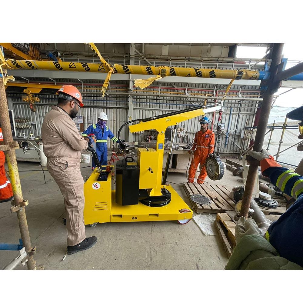 AXA FLEX G500SBR - Gru girevole a trazione elettrica con singolo sfilo e portata 500KG - con radiocomando 