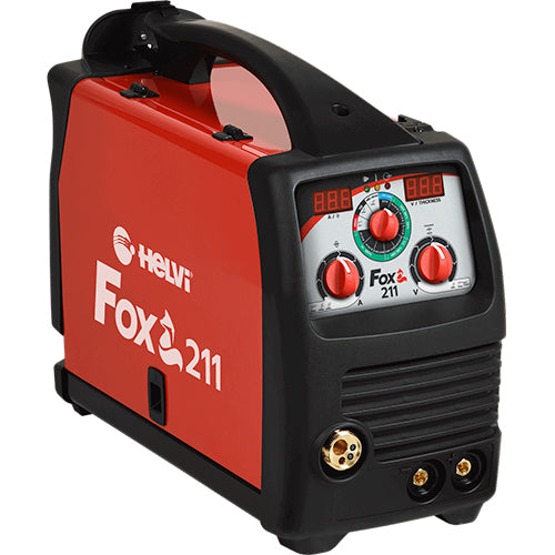 Helvi Fox 211 Digital - Saldatrice inverter multifunzione a filo continuo e elettrodo MIG/MMA con OMAGGIO