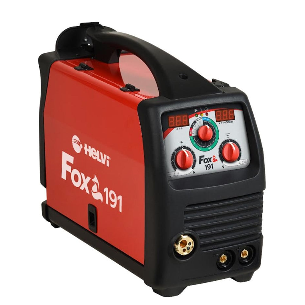 Helvi Fox 191 - Saldatrice Multiprocesso 180A (Elettrodo, Filo MIG MAG, TIG)