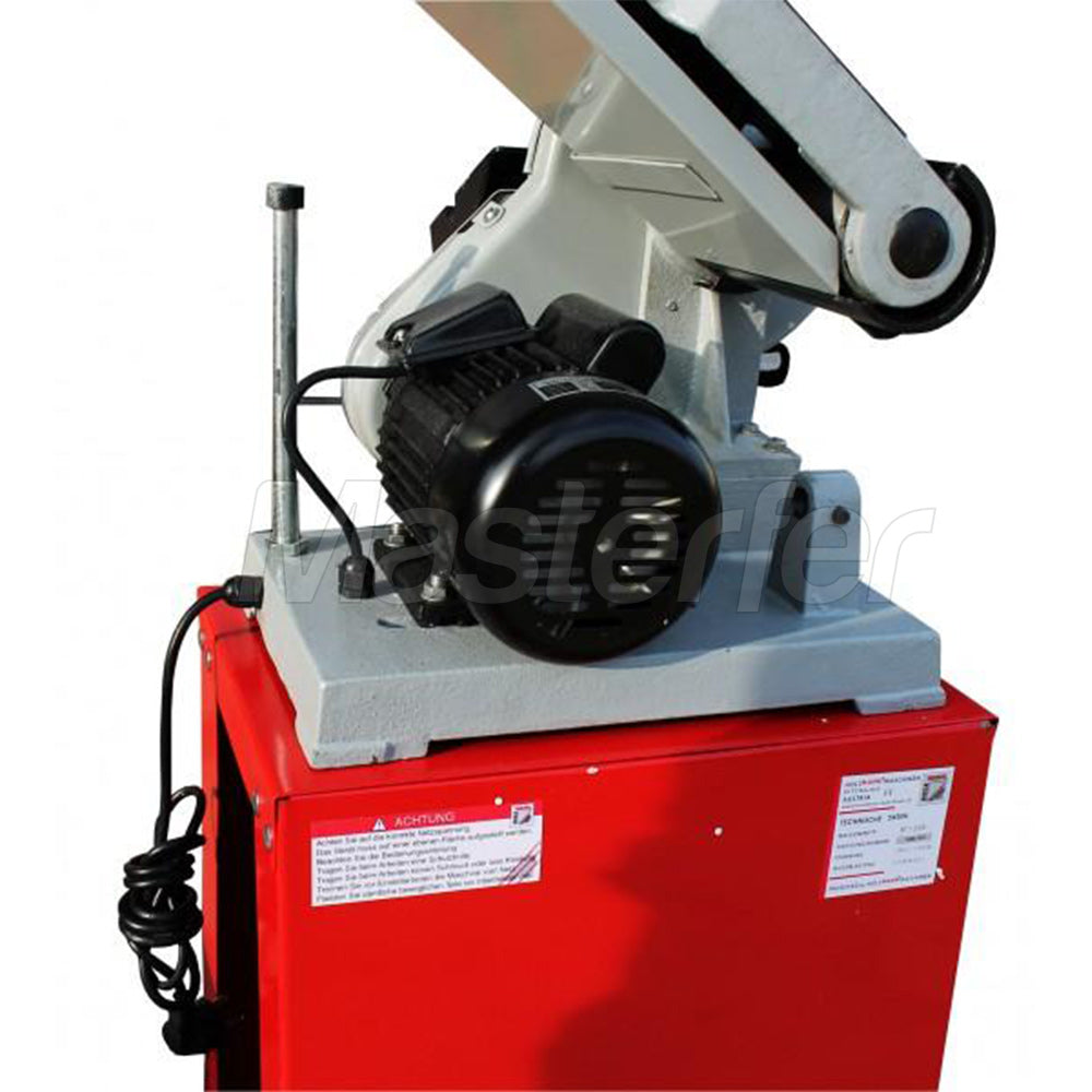 Levigatrice a nastro più disco Holzmann BT1220 particolare motore