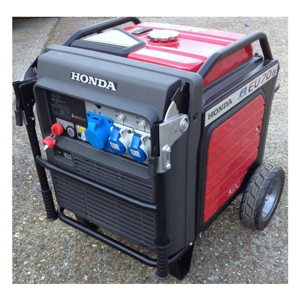 Honda EU 70is - Generatore di corrente inverter silenziato carrellato  