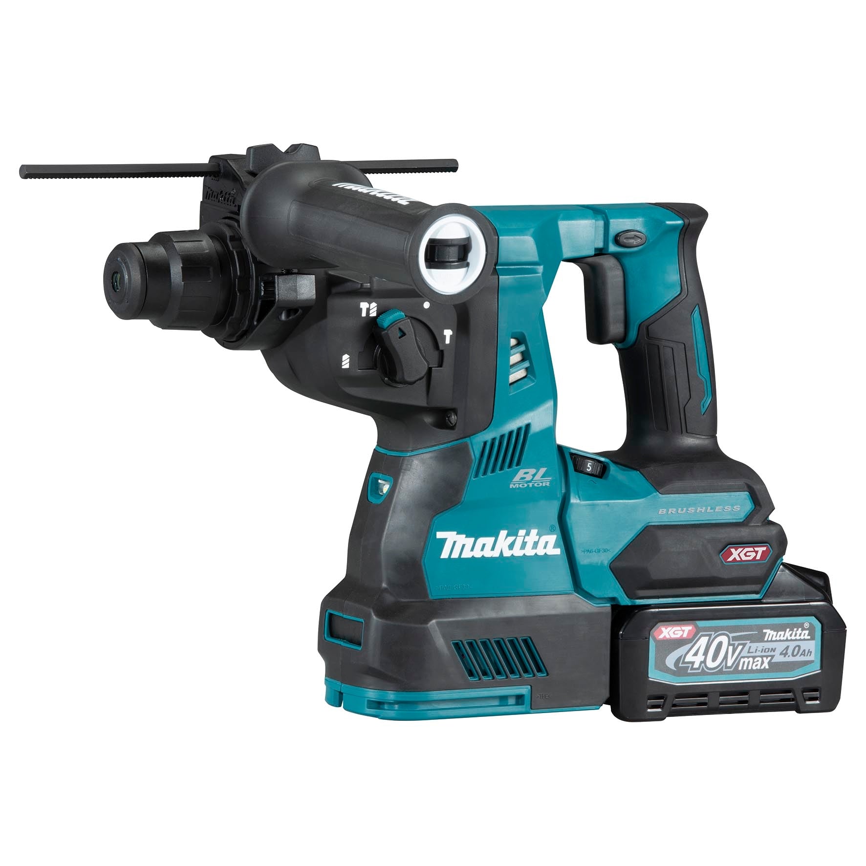 Makita HR003GM201 - Tassellatore a batteria xgt 40v sds-plus 3 funzioni