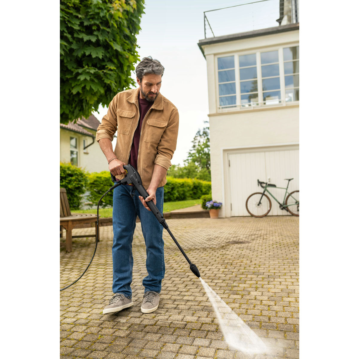 Karcher K 5 Black T5 - Idropulitrice con doppia lancia e patio