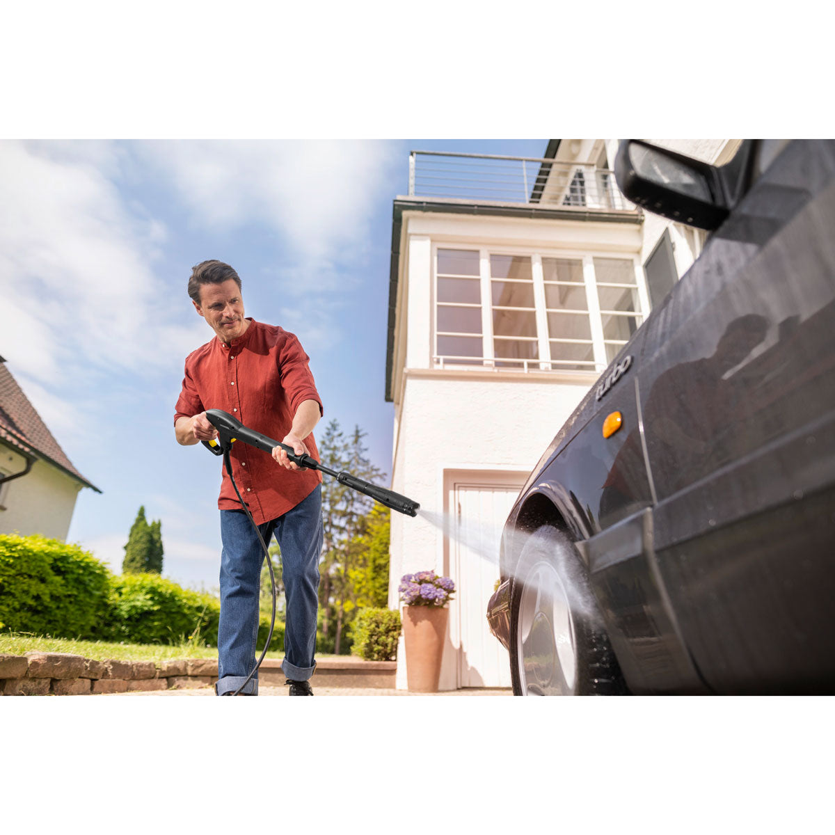 Karcher K 5 Black T5 - Idropulitrice con doppia lancia e patio