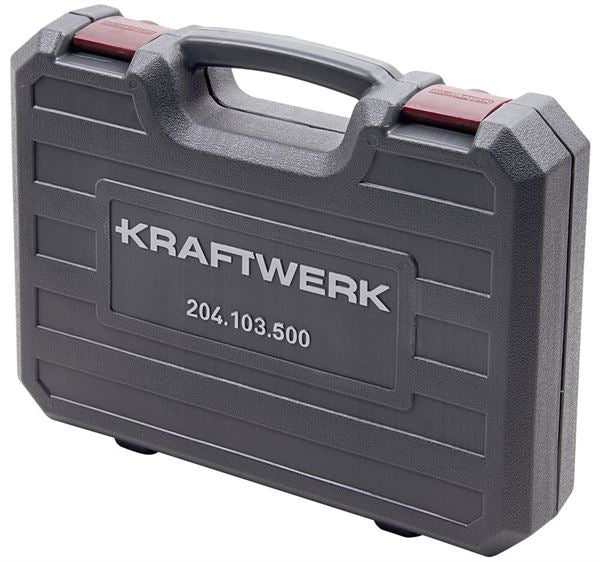 Kraftwerk 204.103.500 - Valigetta cassetta attrezzi completa di 96 utensili 