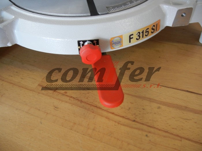 Troncatrice per legno Pegic F 315 SI - monofase con profili brevettati