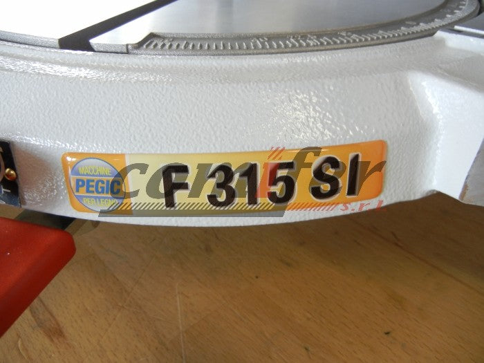 Troncatrice per legno Pegic F 315 SI - monofase con profili brevettati