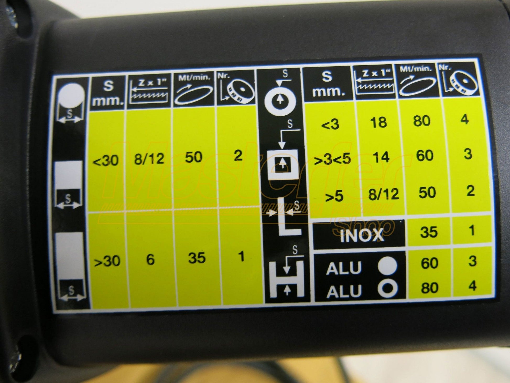 Segatrice a nastro Femi NG120 XL