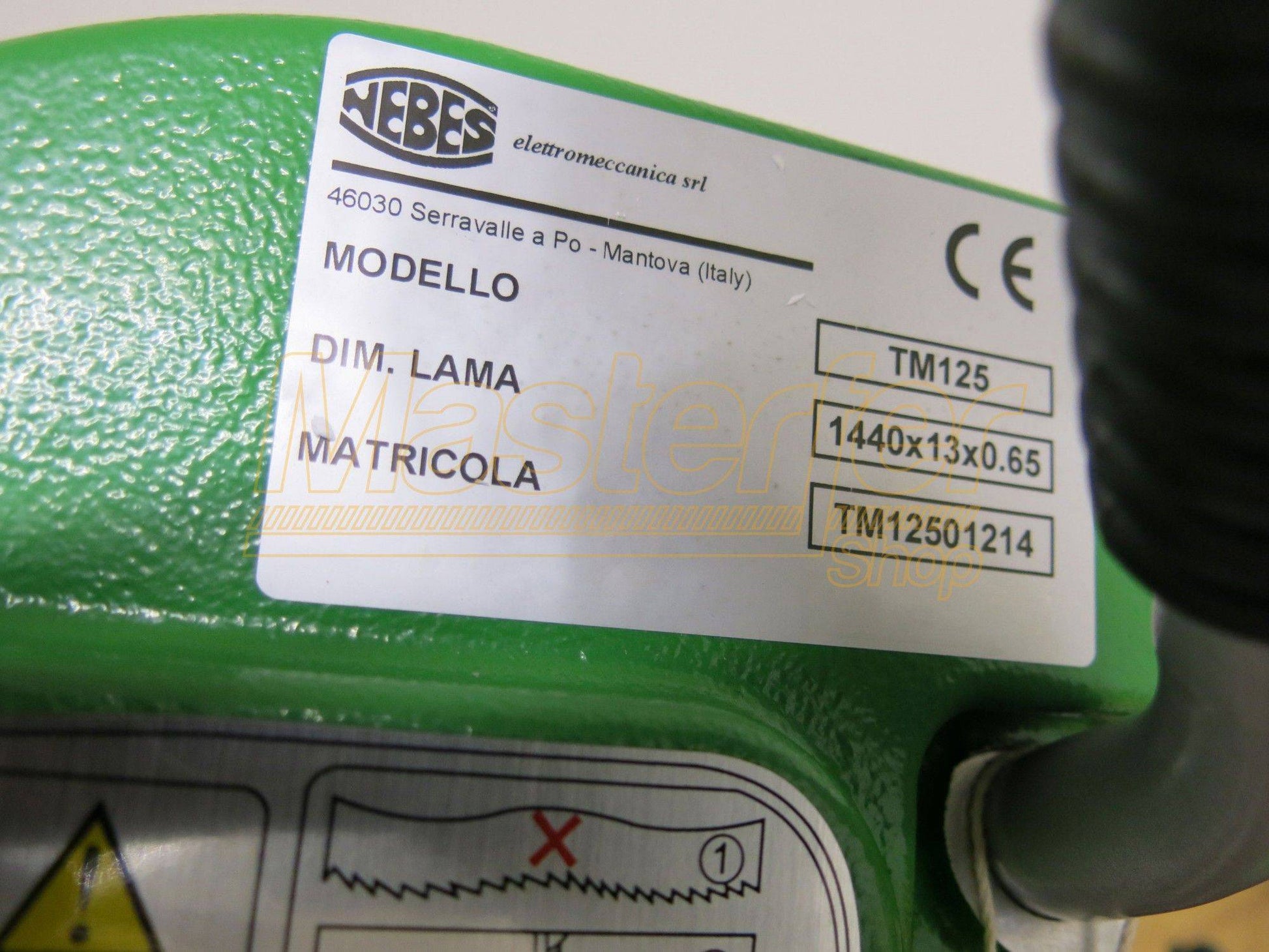 Segatrice a nastro Nebes TM125