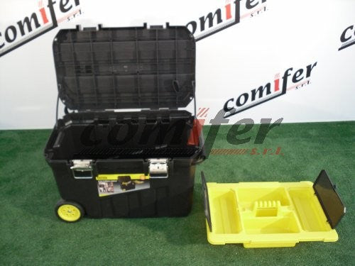 Cassetta attrezzi valigia trolley portautensili Stanley 92-978 con ruote 