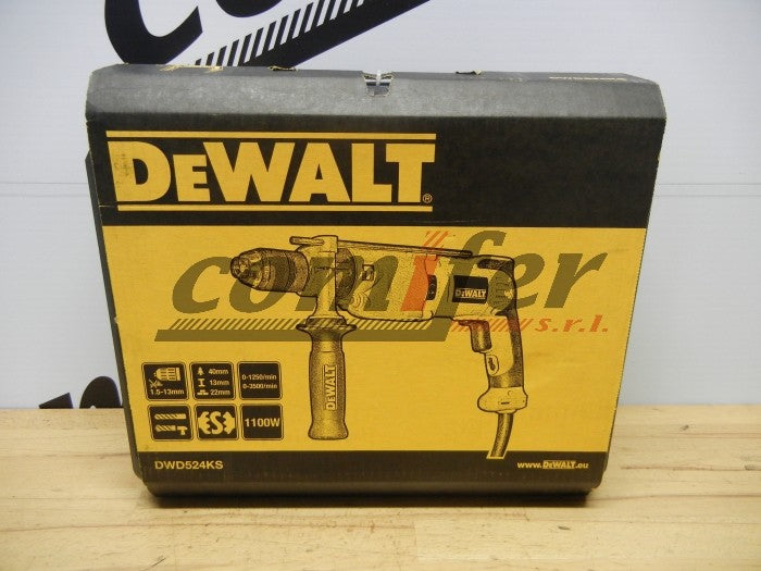 Trapano elettrico con percussione martello tassellatore 1100W - Dewalt DWD524KS