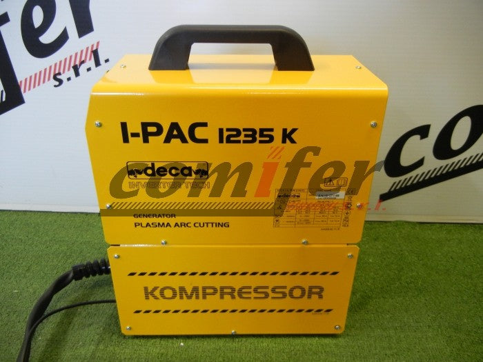 Taglio al plasma INVERTER con compressore integrato Deca I-PAC 1235K