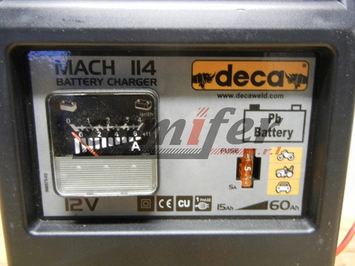 Caricabatterie elettromeccanico 12V Deca MACH 114
