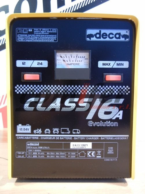 Caricabatterie elettromeccanico 12-24V Deca CLASS 16A