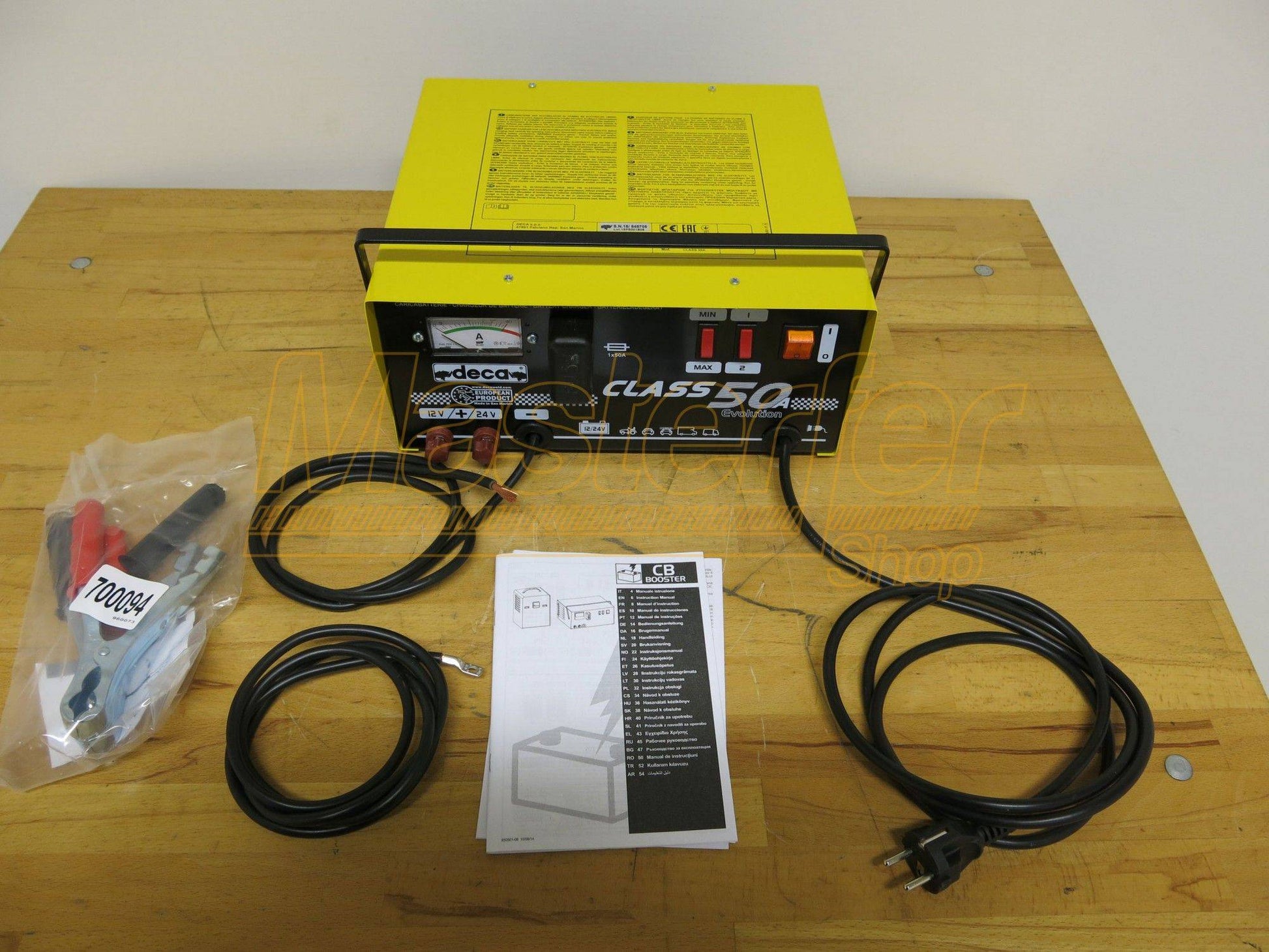 Caricabatterie elettromeccanico 12-24V Deca CLASS 50A