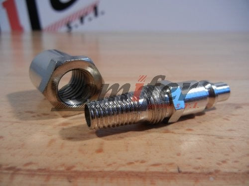 Attacco rapido maschio per tubo A.P. 8x17