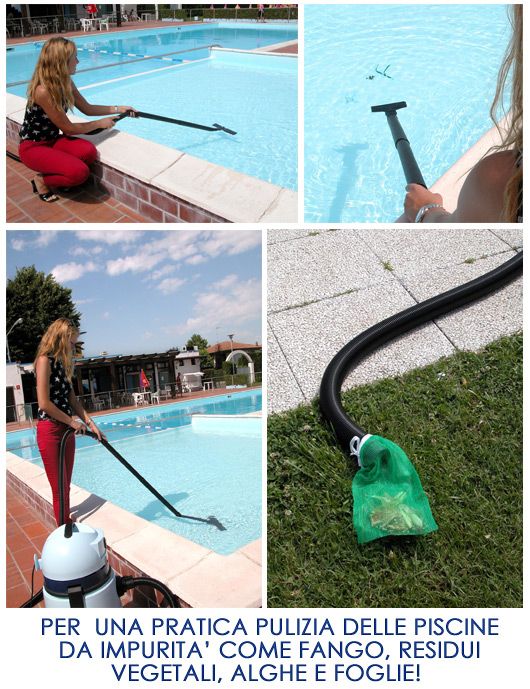 Aspiratore piscine solidi e liquidi 1400W 35l - Lavor Swimmy specifico pulitore fondo piscina Masterfer Aspiratore piscine solidi e liquidi 1400W 35l - Lavor Swimmy specifico pulitore fondo piscina Masterfer