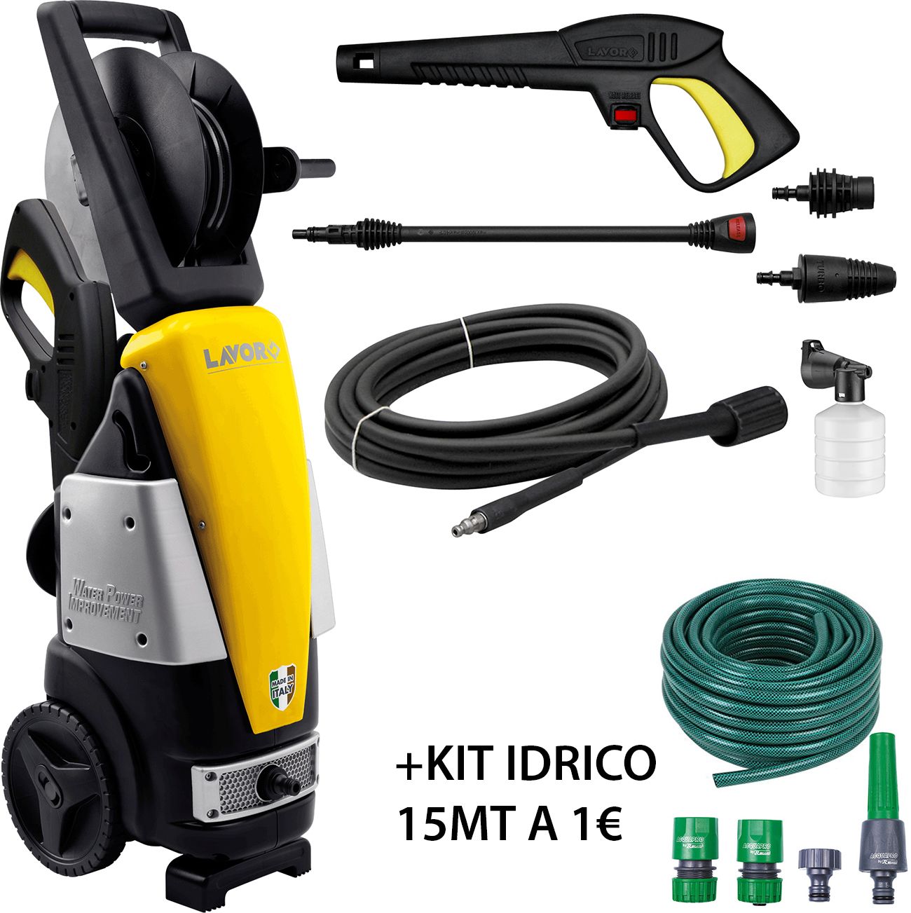 Idropulitrice acqua fredda Lavor RAPTOR - 420l/h 145bar