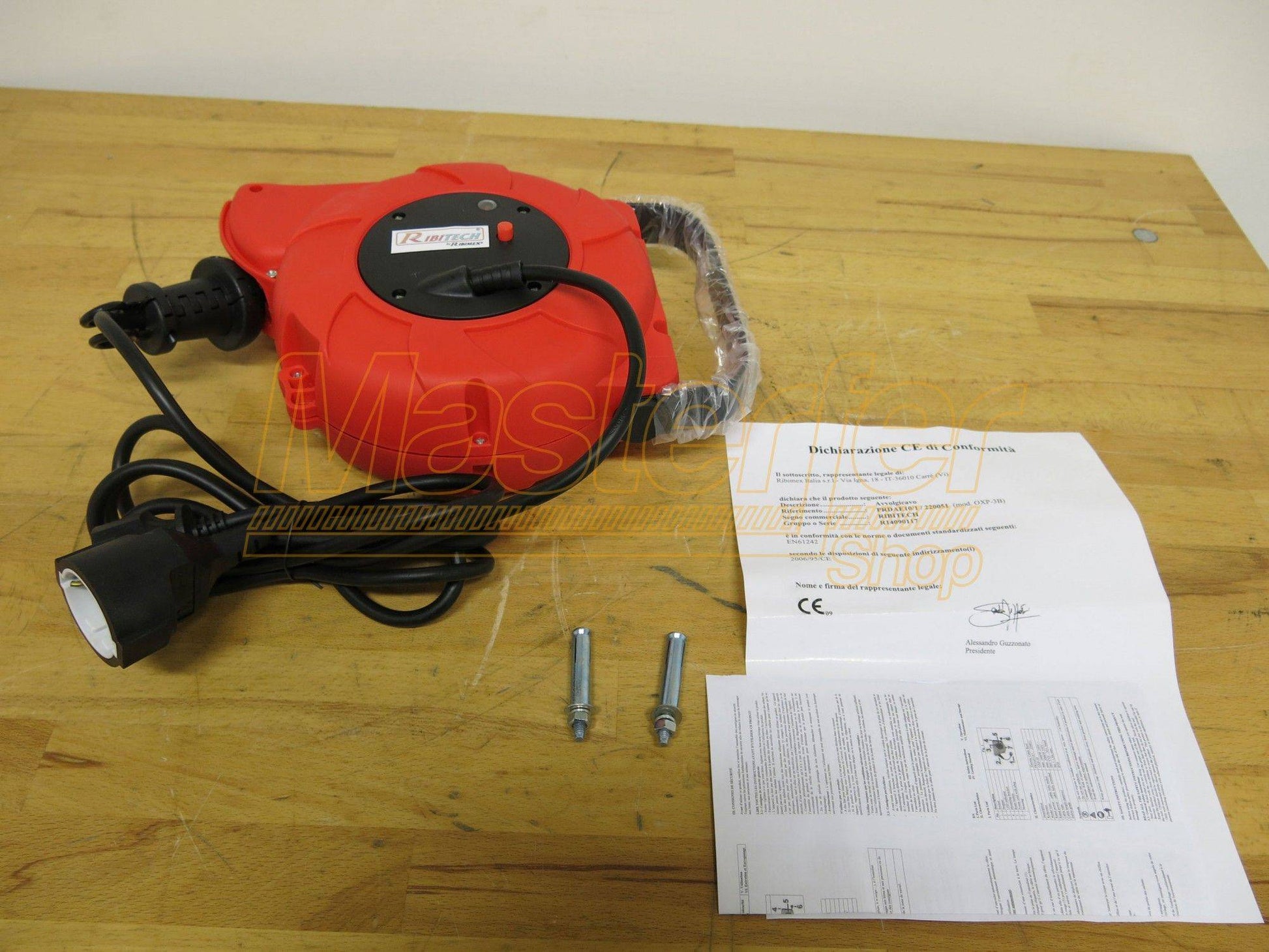 Avvolgicavo elettrico automatico 9 mt Ribitech PRDAE10