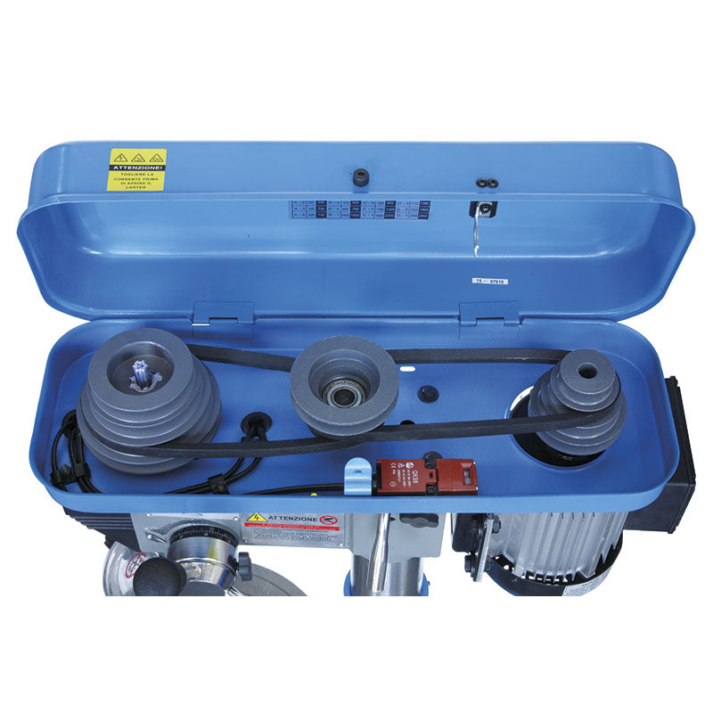 Fervi 0012 - Trapano da banco con trasmissione a cinghia