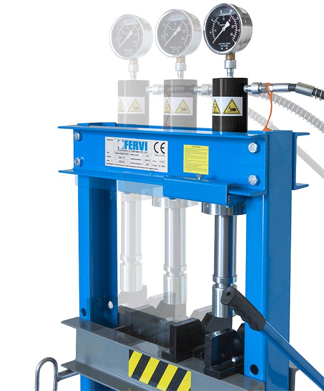 Fervi P001/20 - Pressa manuale idraulica