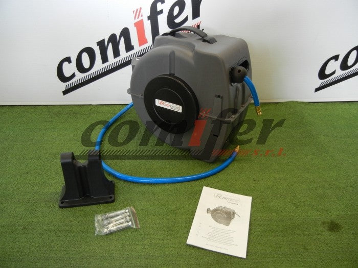 Avvolgitubo aria automatico 15 metri + 1,5 metri Ribitech PRDATR15 