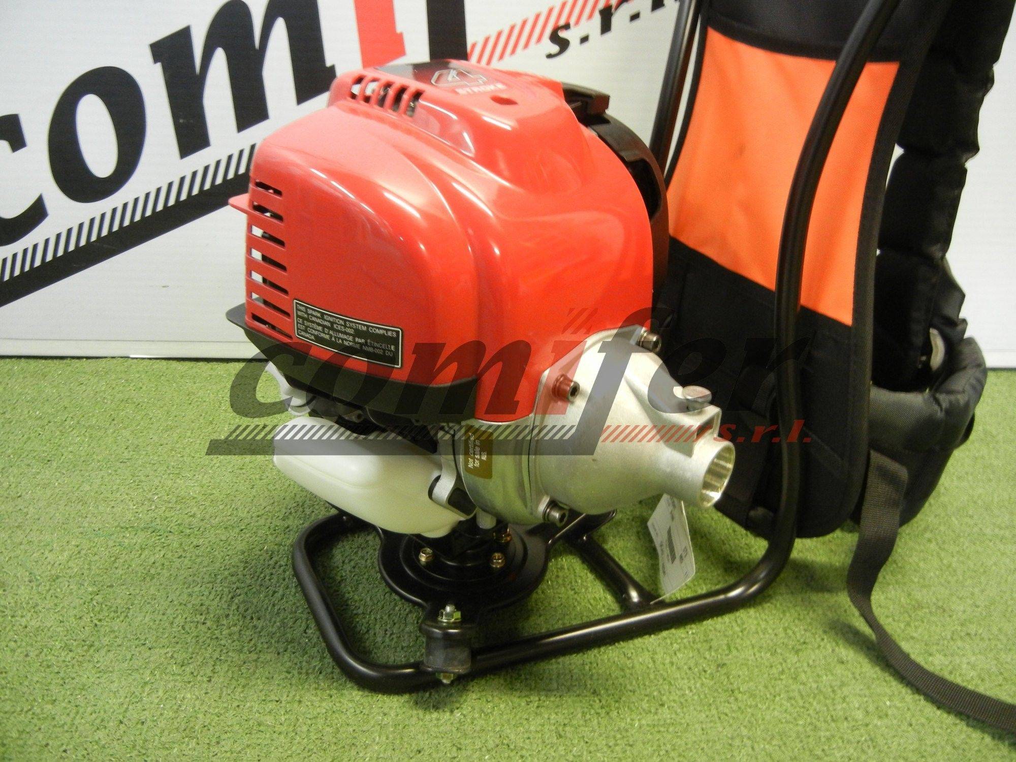 Decespugliatore a zaino motore 4 tempi HONDA GX35 spalleggiato