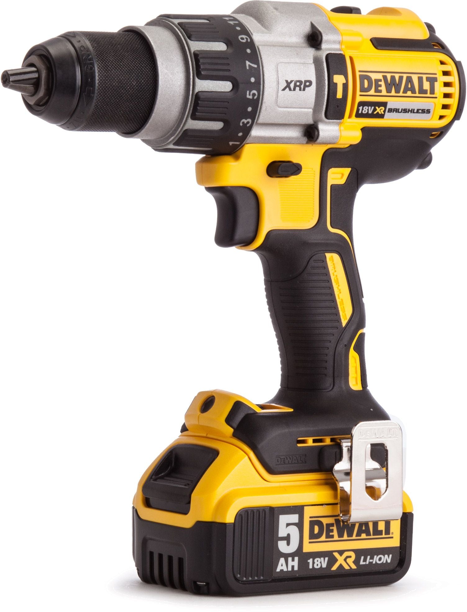 Dewalt DCD996P1 Trapano avvitatore 18V XRP con percussione 3 velocità con 2 batterie da 5Ah