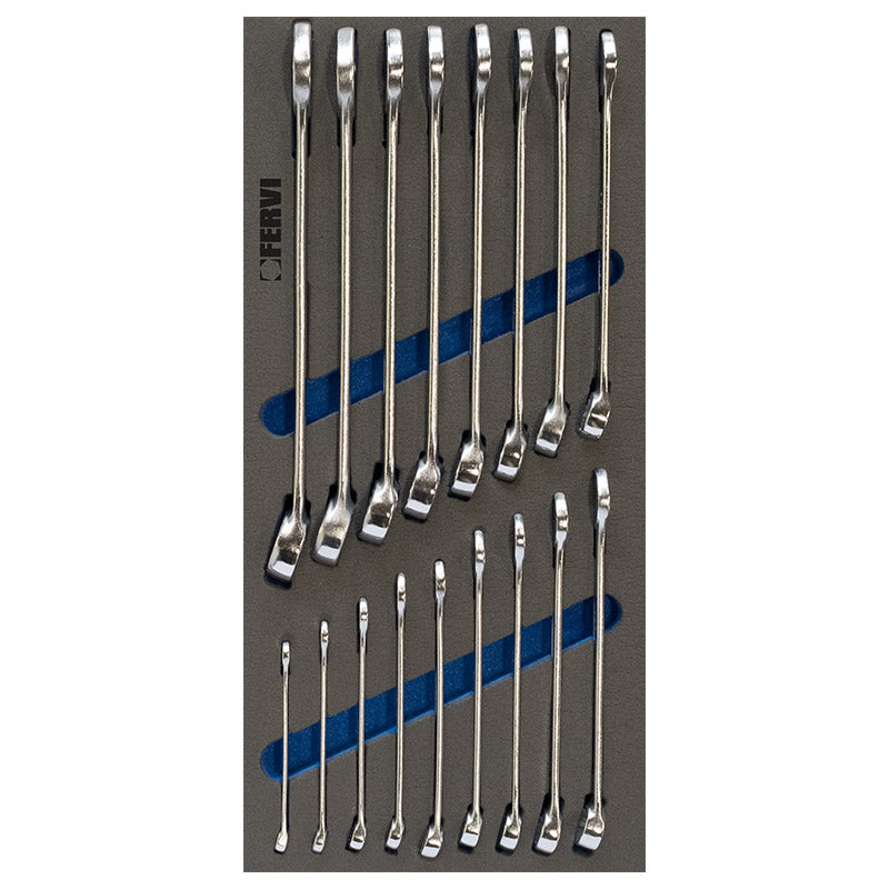 Carrello portautensili 6 cassetti Fervi C900/CC01 completo di 113 pezzi con OMAGGIO