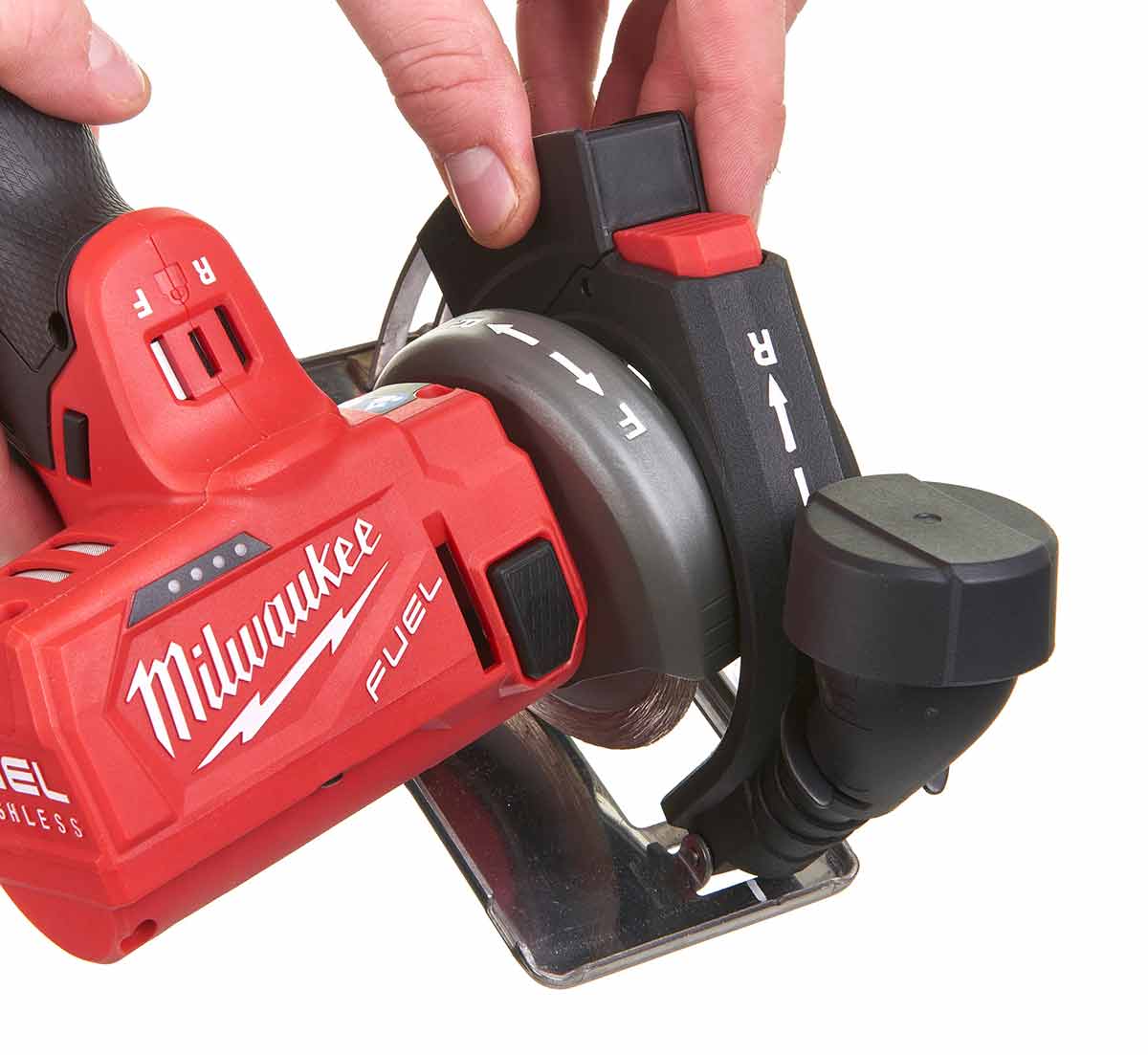 Milwaukee M12 FCOT-422X, mini smerigliatrice a batteria, batterie 1 x 2.0Ah e 1 x 4.0Ah 12V, con dischi da taglio