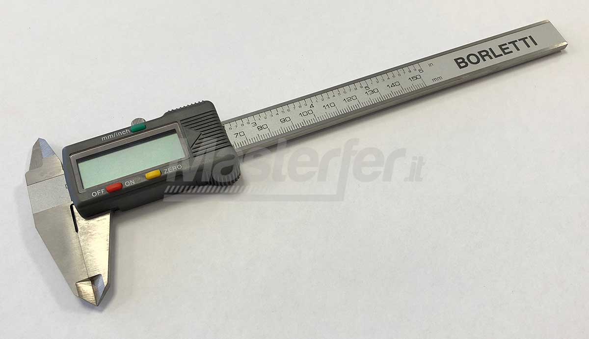 Calibro digitale BORLETTI di precisione 150 mm Borletti CDJB15